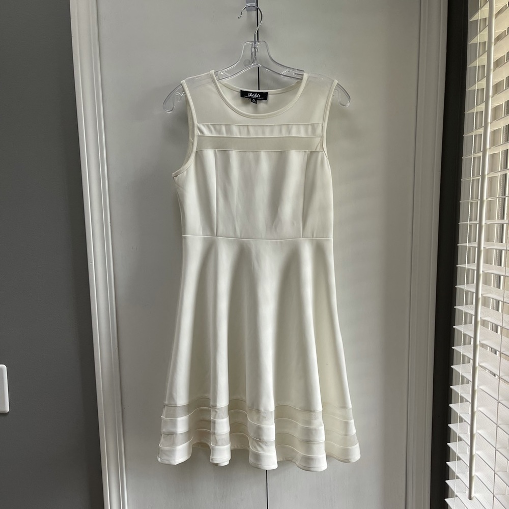 Lulu’s White Skater Dress